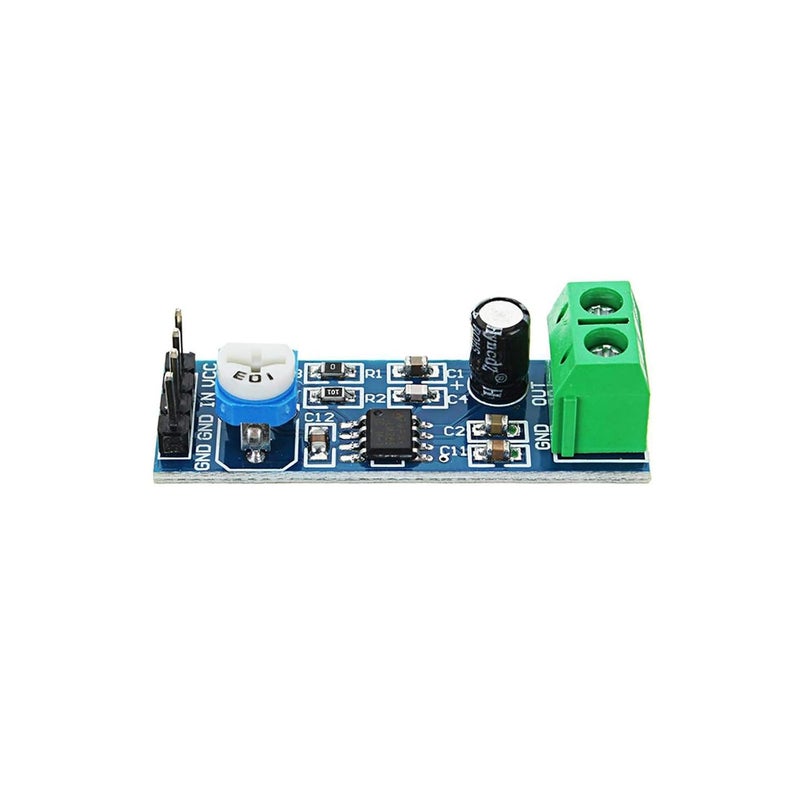 hiBCTR 10 - Piece Set of LM386 Mono Audio Amplifier Modules, 200x Amplification, 5V - 12V, 10K Adjustable - Image 3